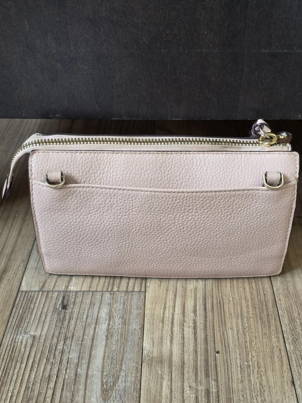 kate spade Blush Leather Crossbody Wallet